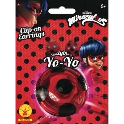 RUBIE S Kit yoyo et boucles d'oreilles Ladybug Miraculous