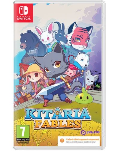 PQUBE Kitaria Fables Nintendo SWITCH (Code de t&eacute;l&eacute;chargement)