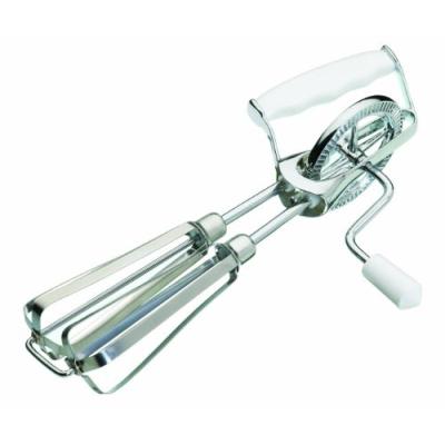 Kitchen Craft - Batteur Manuel &agrave; Manivelle, Acier Inoxydable/Plastique, 25 cm