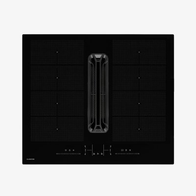 KLARSTEIN  airjet flexpro down plaque de cuisson &agrave; induction + hotte aspirante flexzone booster noir 