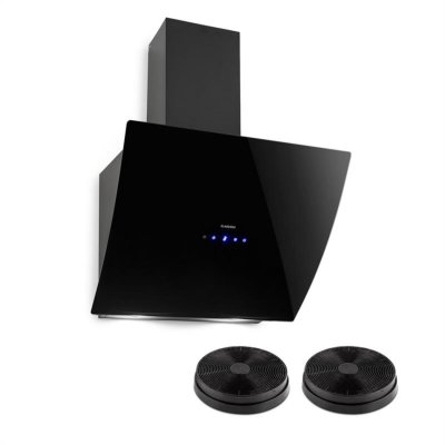KLARSTEIN  - Annabelle 60 Hotte aspirante + 2 filtres recyclage d'air 650 m&sup3;/h noir
