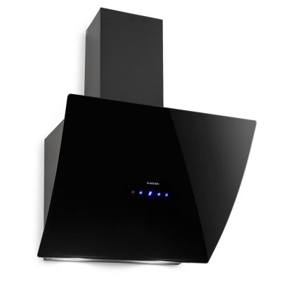 KLARSTEIN  - Annabelle 60 Hotte aspirante en verre 595 m&sup3;/h panneau tactile noir - Noir - Noir