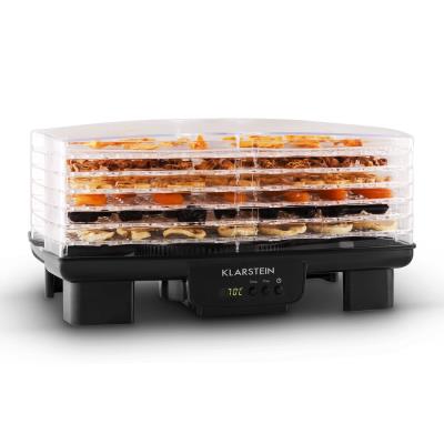 KLARSTEIN  Bananarama D&eacute;shydrateur alimentaire 550W 6 &eacute;tages -noir 