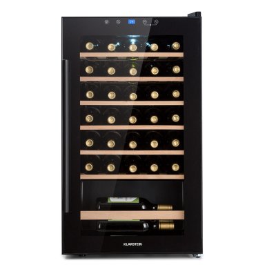 KLARSTEIN  barossa 32 uno cave &agrave; vin de service 1 zone 95l 36 bouteilles &eacute;cran tactile noir 