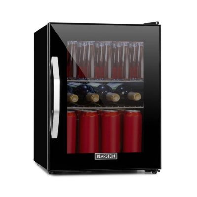 KLARSTEIN  Beersafe M Onyx R&eacute;frig&eacute;rateur 35 litres , 42 db , &eacute;clairage led , porte verre