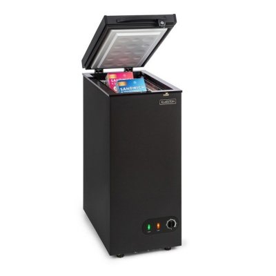 KLARSTEIN  Cong&eacute;lateur coffre Iceblokk&nbsp;50 pose libre 51&nbsp;L Panier verrouillable Noir 