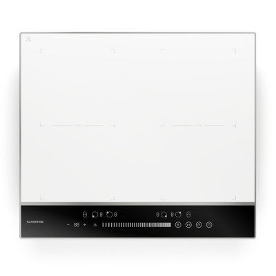 KLARSTEIN  dualtone flex plaque de cuisson &agrave; induction flexible led contr&ocirc;le du curseur 7200 w blanc 