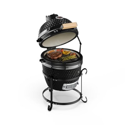 KLARSTEIN  Kamado grill en c&eacute;ramique 11 """" BBQ - noir