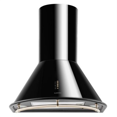 KLARSTEIN  - Lumio Neo hotte aspirante r&eacute;tro en inox 60 cm 610 m&sup3;/h classe a - noir