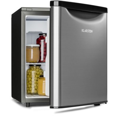 Klarstein R&eacute;frig&eacute;rateur Yummy avec compartiment de cong&eacute;lation de 45&nbsp;litres 42&nbsp;dB Argent 