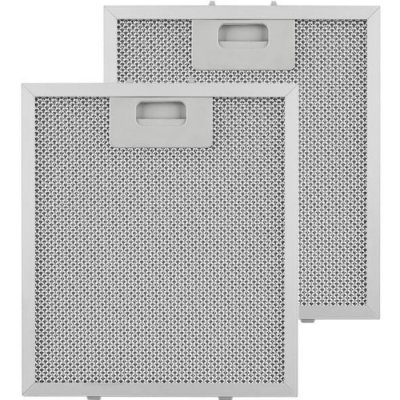 KLARSTEIN  Set 2 filtres &agrave; graisse de rechange pour hotte 23 x 26 cm aluminium