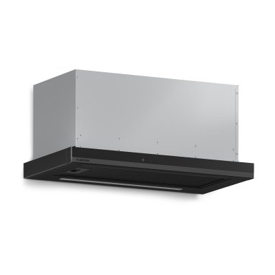 KLARSTEIN  velaire hotte aspirante casquette 60 cm minimaliste puissante cee a++ 896 m&sup3;h noir 