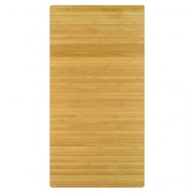 KLEINE WOLKE  tapis de bain bambus 60x115 cm marron 430277