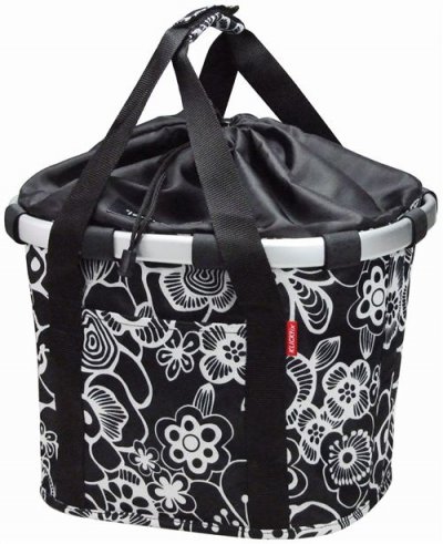 KLICKFIX  Reisenthel - Panier guidon - fleur blanc