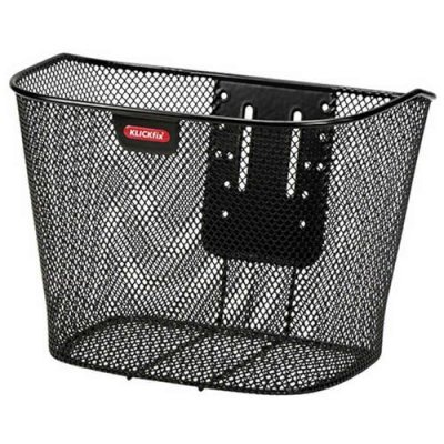 KLICKFIX  S62815 Panier Avant Mixte Adulte, Noir, 25 x 36 x 26 cm