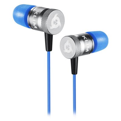 KLIM  Fusion Ecouteurs Haute Qualit&eacute; Audio - Bleu