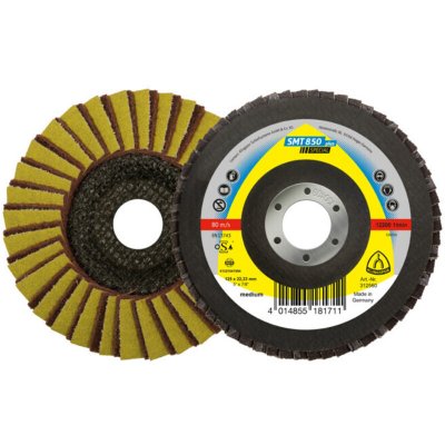 KLINGSPOR  312560 SMT 850 Disque abrasif combin&eacute; sp&eacute;cial 5, 125 x 22,23, 120, 5
