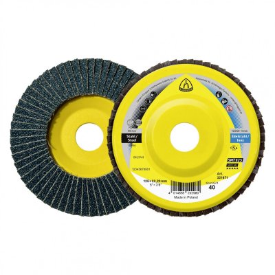 KLINGSPOR  321668 SMT 925 SPECIAL Disque abrasif sp&eacute;cial 10, 115 x 22,23, 36 x forma O, 10