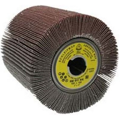 KLINGSPOR  7326 SM 611 S Roue &agrave; lamelles, K80 100 x 100 x 19 mm, Brun