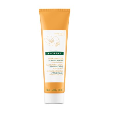 KLORANE  Cr&egrave;me d&eacute;pilatoire amande douce tube de 150 ml