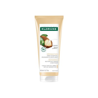 KLORANE  R&eacute;paration Apr&egrave;s-Shampoing R&eacute;g&eacute;nrant au Cupua&ccedil;u 200 ml - Tube