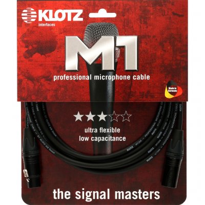 KLOTZ  M1fm1n0200 C&acirc;ble De Micro De 2 M&egrave;tres Avec Connecteurs Neutrik