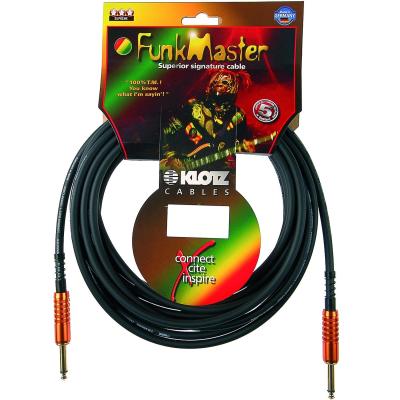 KLOTZ  Tm-0600 Funkmaster C&acirc;ble Instrument Tm Stevens 6 M&egrave;tres, Droit