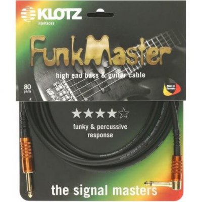 KLOTZ  TM-R0300 - Cable de instrumento, 3 m de largo
