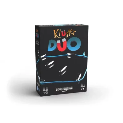 BORDERLINE EDITIONS Kluster DUO - Jeu de soci&eacute;t&eacute; captivant avec aimants innovants - Neuf