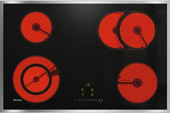 MIELE KM6522FR largeur 76.4 cm , 4 foyers, 7600 Watts