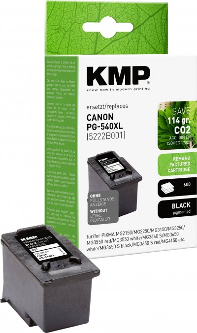 KMP  C87 Canon Pg-540 Xl Ink Cartrige Noir