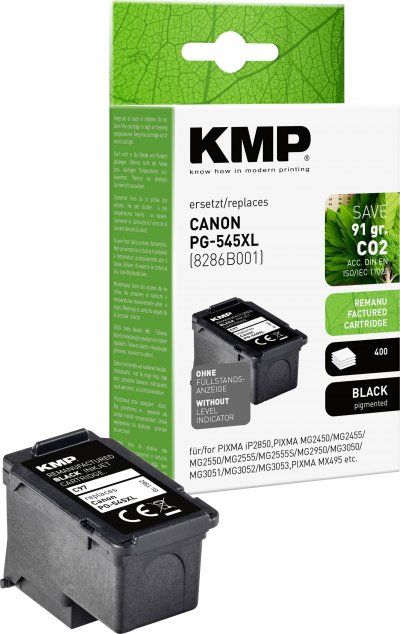 KMP  C97 Canon Pg-545 Xl Ink Cartrige Noir