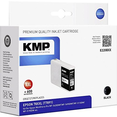 KMP  Encre remplace Epson 78XXL, T7891 compatible noir E220BXX 1628,4201