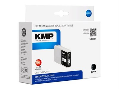 KMP  Encre remplace Epson 79XL, T7901 compatible noir E220BX 1628,4001