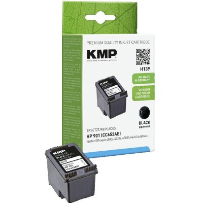 KMP  H139 Noir Compatible avec HP CC 653 AE