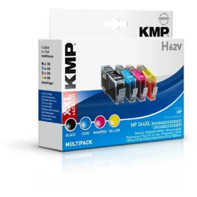 KMP  H62v Promo Pack Hp 364 Xl Ink Cartrige Multicolore