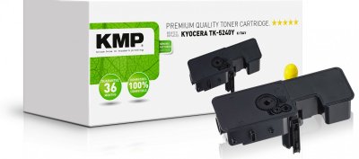 KMP  K-T84Y Cartouche de Toner 1 pi&egrave;ce(s) Compatible Jaune