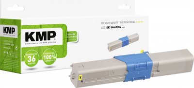 KMP  toner o-t30 gelb kompatibel mit oki 44469704 
