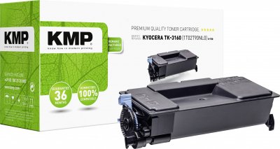 KMP  Toner remplace Kyocera TK-3160 compatible noir 14000 pages K-T80
