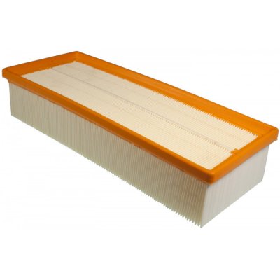 MAHLE ORIGINAL Knecht LX1211 Filtre &agrave; air - 35 x 13.5 x 7 cm - Orange