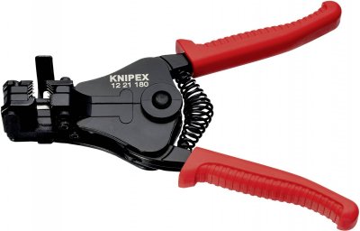 KNIPEX  12 21 180 - Pince&agrave; d&eacute;nuder avec couteaux de forme