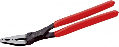 KNIPEX  - 84 21 200 Pince &agrave; c&ocirc;nes pour v&eacute;hicules gain&eacute;es en plastique noire atramentis&eacute;e 200 mm