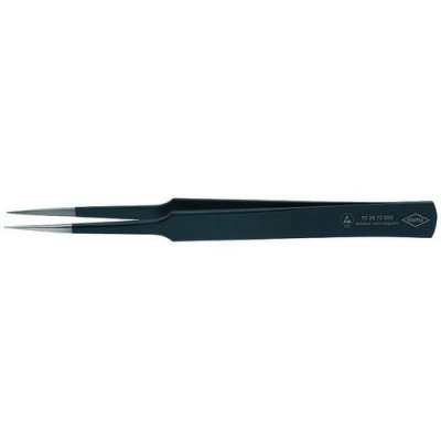 KNIPEX  - 92 28 72 esd Pince brucelle de pr&eacute;cision Super-pointue 135 mm