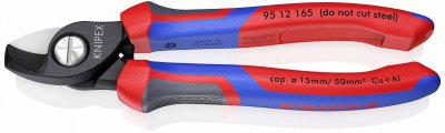 KNIPEX  95 12 165 Tenaille coupe-c&acirc;bles 165 mm (Import Allemagne)