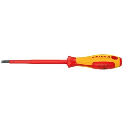 KNIPEX  982030 Flat Blade Insulated Screwdriver Dor&eacute;