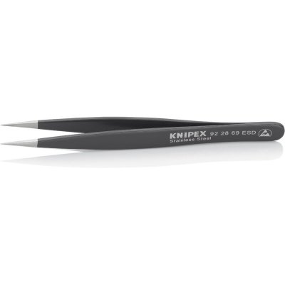 KNIPEX  - Brucelle de precision esd - inoxydable - 130mm (92 28 69 esd)