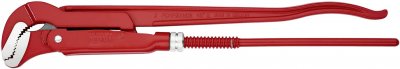 KNIPEX  Cl&eacute; serre-tubes en S rev&ecirc;tement poudre, rouge 570 mm 83 30 020