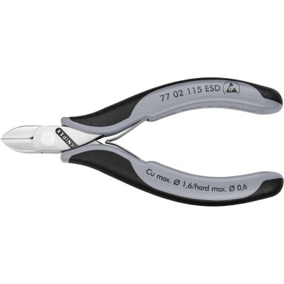KNIPEX  electronics diagonal cutter esd 115 mm