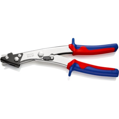 KNIPEX  Grignoteuse &agrave; t&ocirc;les nickel&eacute;e, avec gaines bi-mati&egrave;re 280 mm 90 55 280 EAN