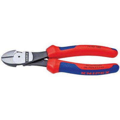 KNIPEX  Pince coupante de c&ocirc;t&eacute; &agrave; forte d&eacute;multiplication 200 mm - 74 02 200 SB